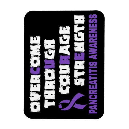CURE... Pancreatitis Magnet Magneet (Verticaal)