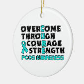 CURE...PCOS KERAMISCH ORNAMENT (Links)