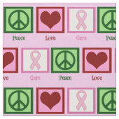 Cure Pink Fabric Stof (Close Up)