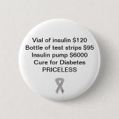 Cure = Priceless Button (Voorkant)