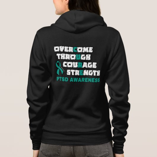 CURE...PTSD HOODIE (Achterkant)