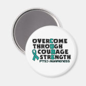 CURE...PTSD MAGNEET (Voorkant / Achterkant)