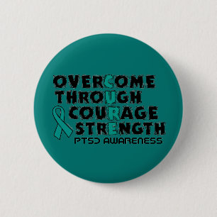 CURE...PTSD RONDE BUTTON 5,7 CM