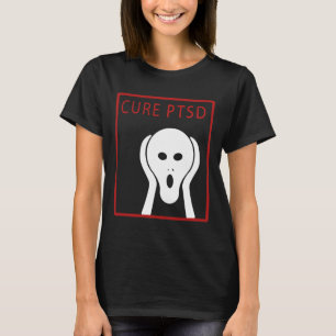 Cure PTSS Awareness 2 na traumatische stressstoorn T-shirt