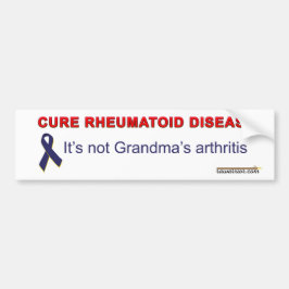 Cure reumatoïde ziekte bumpersticker