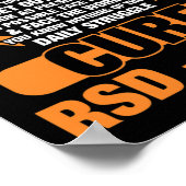 Cure RSD CRPS Support RSD CRPS Awareness Poster (Hoek)
