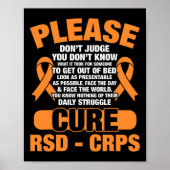 Cure RSD CRPS Support RSD CRPS Awareness Poster (Voorkant)