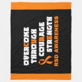 CURE...RSD FLEECE DEKEN (Voorkant)