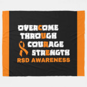 CURE...RSD FLEECE DEKEN (Voorkant (Horizontaal))