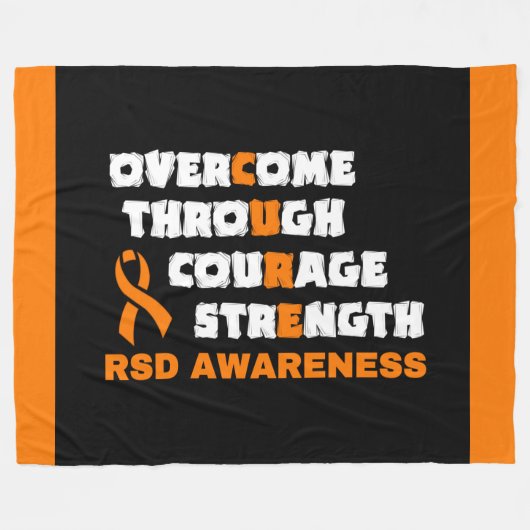 CURE...RSD FLEECE DEKEN (Voorkant (Horizontaal))