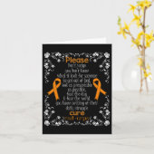 Cure RSDCRPS Support RSDCRPS Awareness T Shirt 1 Kaart (Gele Bloem)