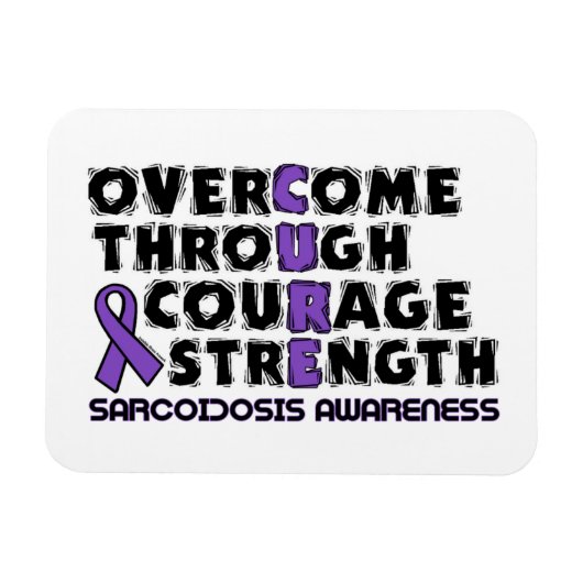 CURE...Sarcoïdose Magneet (Horizontaal)