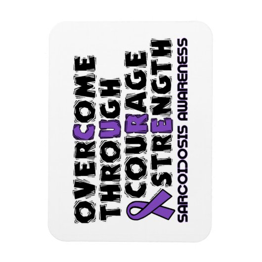 CURE...Sarcoïdose Magneet (Verticaal)