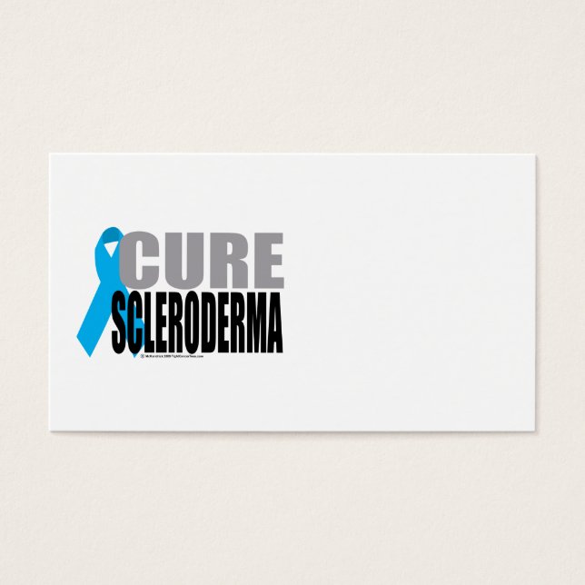 Cure Scleroderma Visitekaartjes (Voorkant)