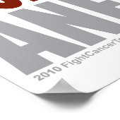 Cure Sickle Cell Anemie Poster (Hoek)