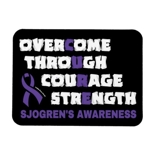 CURE ...Sjogren's Magnet Magneet (Horizontaal)