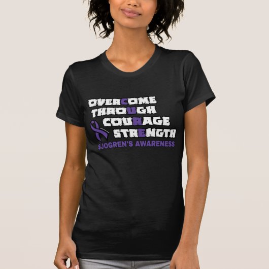 CURE...Sjogren's T-shirt (Voorkant)