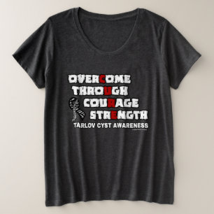CURE... Tarlov Cyst Grote Maat T-shirt
