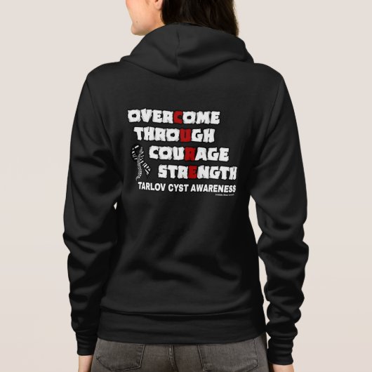 CURE... Tarlov Cyst Hoodie (Achterkant)