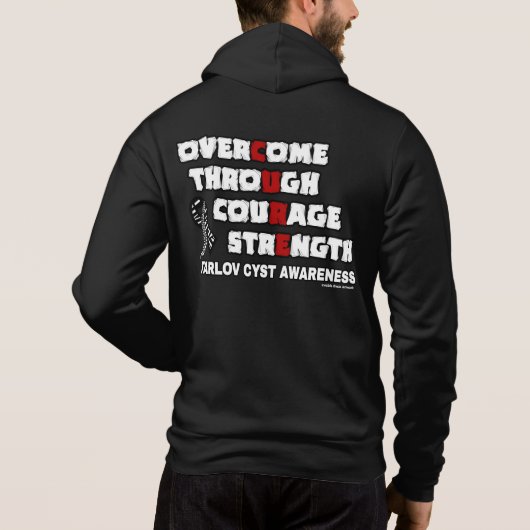 CURE... Tarlov Cyst Hoodie (Achterkant)