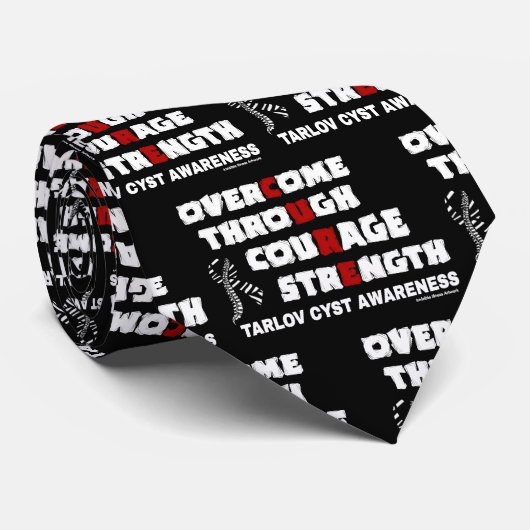 CURE... Tarlov Cyst Stropdas (Opgerold)
