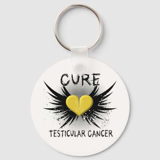 Cure Testiculaire kanker Sleutelhanger (Voorkant)