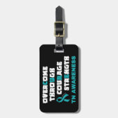 CURE...TN BAGAGELABEL (Voorkant verticaal)