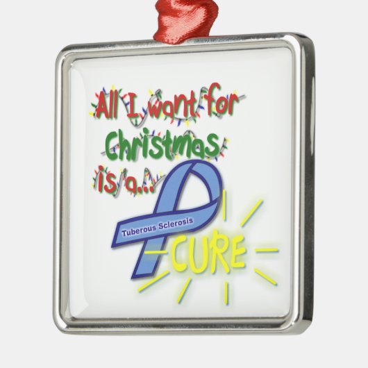 Cure TSC Fancy versiering Metalen Ornament (Links)