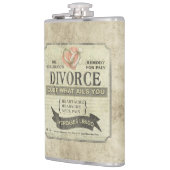 Cure What Ails You - Divorce Humor Flask Heupfles (Links)
