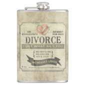 Cure What Ails You - Divorce Humor Flask Heupfles (Voorkant)