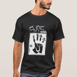 Cure Wish Love Rock Music Band  T-shirt