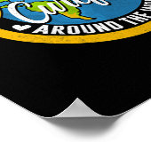 Curefest Around The World Childhood Cancer  Poster (Hoek)