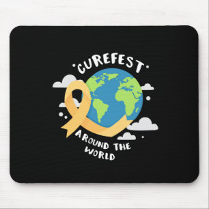 CureFest over de hele wereld Ondersteuning van kin Muismat