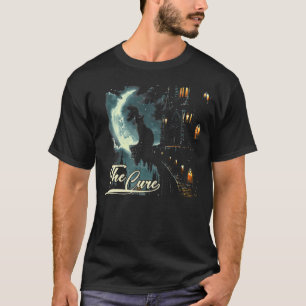 Cures Graphic Art Muzikant Grappig Dierlijke Kat V T-shirt