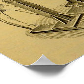  Cures Scoliosis Therapy 1894 Afbeelding Poster (Hoek)