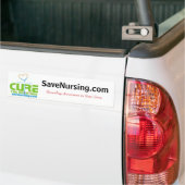 curethe2, SaveNursing.com, Spreading Awareness ... Bumpersticker (Op Truck)
