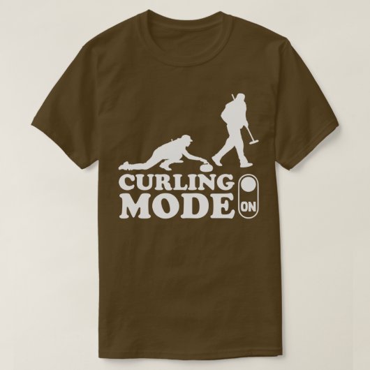 Curidermodus op krommingstempelspel t-shirt (Design voorkant)