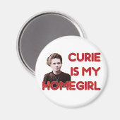 Curie is mijn huisdier magneet (Voorkant / Achterkant)