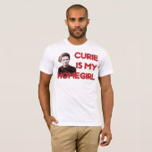 Curie is mijn huisdier t-shirt (Voorkant volledig)
