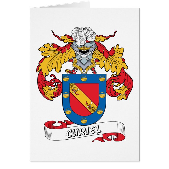 Curiel Family Crest (Voorkant)