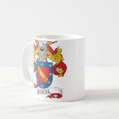 Curiel Family Crest Koffiemok (Voorkant links)