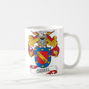 Curiel Family Crest Koffiemok