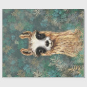 Curieuze Baby Llama - Cute - Cadeaupapier (Vlak)