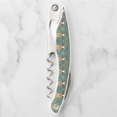 Curieuze Baby Llama - Cute Kurkentrekker (Voorkant)