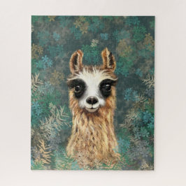 Curieuze Baby Llama - Cute - Legpuzzel