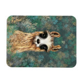 Curieuze Baby Llama - Cute Magneet (Horizontaal)