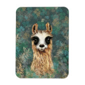 Curieuze Baby Llama - Cute Magneet (Verticaal)