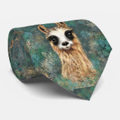 Curieuze Baby Llama - Cute - Stropdas (Opgerold)