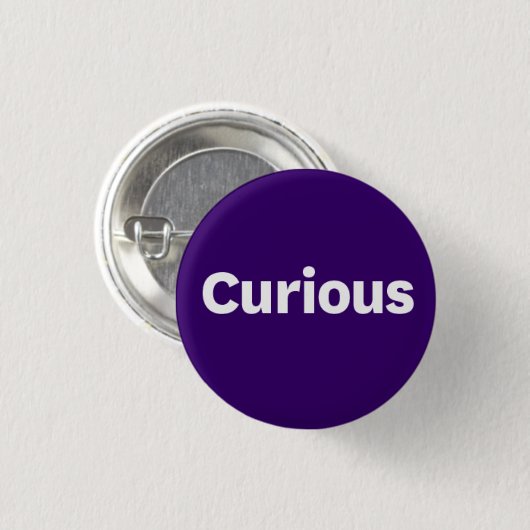 CURIEUZE Button (Voorkant /achterkant)