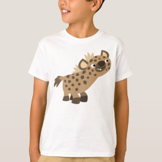 Curieuze Cartoon Hyena Children T-Shirt